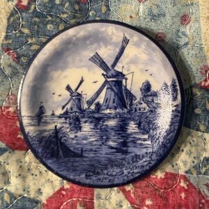 Delft Hand Decorated Plate